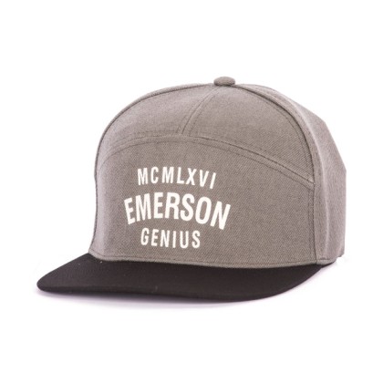 Emerson Genius Baseball Cap 172.EU01.28P Ebony/Black