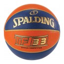 SPALDING Basketball TF-33 Official Game Ball Rubber 6 83-489Z1