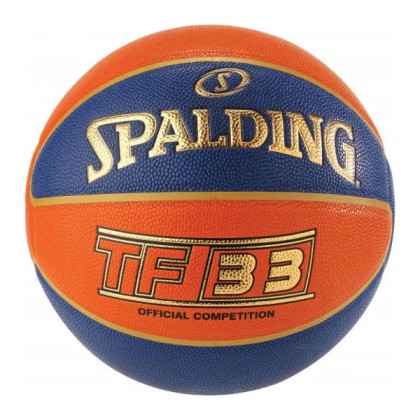 SPALDING Basketball TF-33 Official Game Ball Rubber 6 83-489Z1
