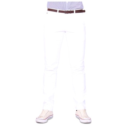 Victory Summer Pants Slim Fit Brouklin SS18 White