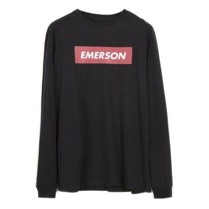 Emerson Men’s L/S Tee 182.EM31.04 Black