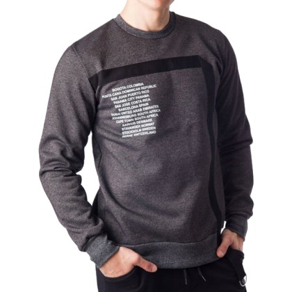 Paco & Co Graphic Sweatshirt  8561 Grey