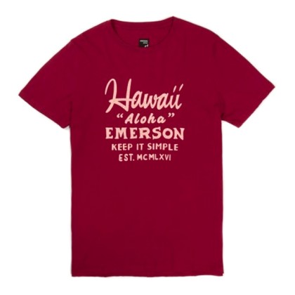 Emerson Men's T-Shirt 191.EM33.77 D.Berry
