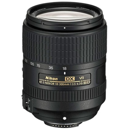 Nikon Φακός Zoom AF-S DX Nikkor 18-300mm f/3.5-6.3G ED VR (JAA82