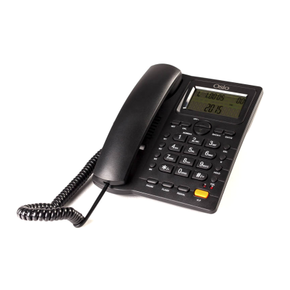 Osio Τηλέφωνο Ενσύρματο OSW-4710B Black