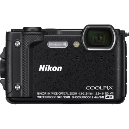 Nikon Digital Camera Coolpix W300 Black Holiday kit