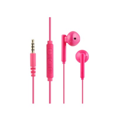 Crystal Audio Ακουστικά In-Ear Earphones IE-02-P Pink