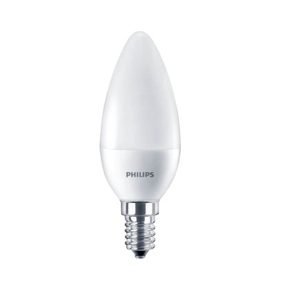 Philips Λάμπα Κερί LED 5,5W 470LM E14 2700K (762386)