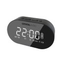 Crystal Audio Speaker Alarm Clock Radio BTC1K Black