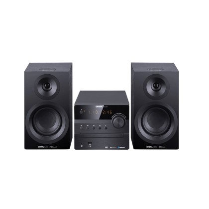Crystal Audio Ηχοσύστημα Mini HiFi 3D-HiFi360B Black
