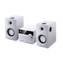 Crystal Audio Ηχοσύστημα Mini HiFi 3D-HiFi360W White