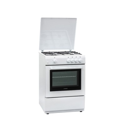 Hyundai Κουζίνα Υγραερίου HCG19-72L604G/W (72Lt A) Λευκή Μέχρι 1