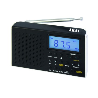 Akai Ραδιόφωνο Παγκοσμίου Λήψεως AWBR-305 Μαύρο
