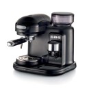 Ariete Μηχανή Espresso 1318/02 Moderna Black με Ενσωματωμένο Μύλ