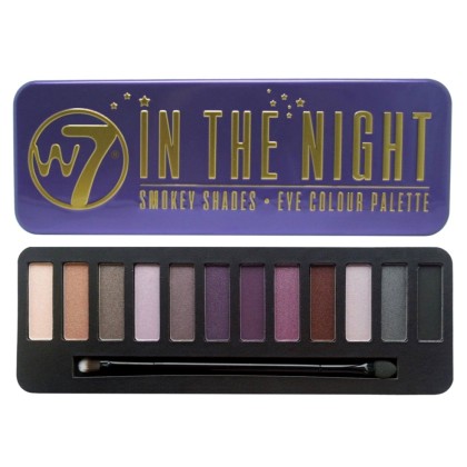 W7 In The Night Palette Eye Shadow σε 12 Αποχρώσεις W7
