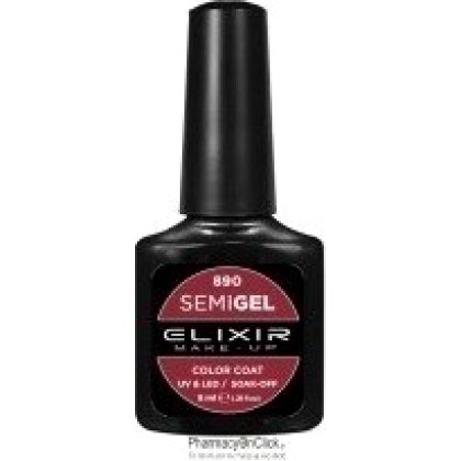 Elixir Make-Up Nail Polish Semigel  (Ημιμόνιμο βερνίκι) 890  Eli