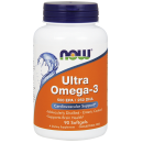 Ultra Omega 3 Now 500 EPA / 250 DHA 90 μαλακές κάψουλες / Λιπαρά