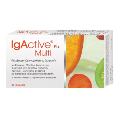 Igactive Flu Multi Πολυβιταμίνη 30 κάψουλες - Βιταμίνες