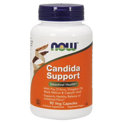 Candida Support 90 φυτοκάψουλες - Now / Ένζυμα - Υγεία του εντέρ