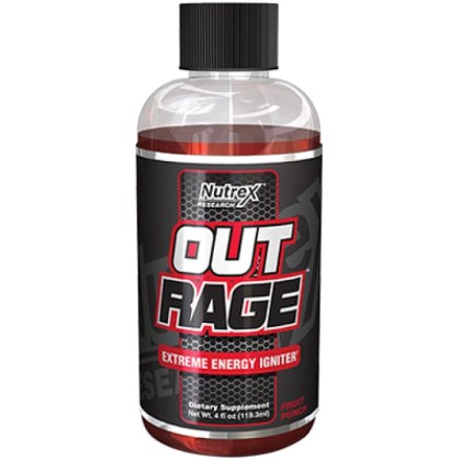 Outrage 118ml Προεξασκητικό - Nutrex Research - Fruit Punch