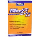 Instant Energy B12 2000 mcg 75 Packets Βιταμίνη Β-12 - Now / Βιτ