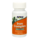 Iron Complex Essential Mineral 100 ταμπλέτες - Now / Σίδηρος