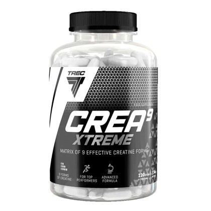 Crea9 Xtreme - 120 caps - Trec Nutrition / Κρεατίνη