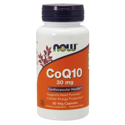 CoQ10, 30mg - 60 vcaps - Now Foods