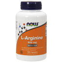 L-arginine 500mg 100 κάψουλες Αργινίνη - Now / Αμινοξέα Χάπια