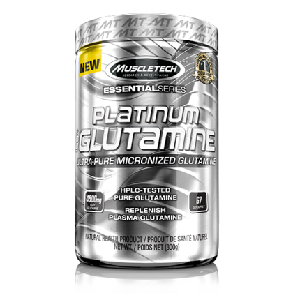 Platinum Micronized Glutamine 300γρ - Muscletech / Γλουταμίνη Αμ