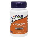L-Carnitine 500mg 30 Κάψουλες - Now Foods