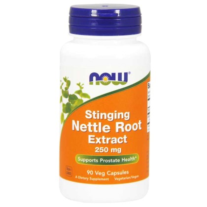 Stinging Nettle Root Extract, 250mg 90 vcaps  - Now Foods / Υγεί