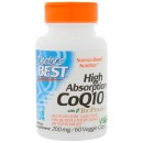 High Absorption CoQ10 with BioPerine 200mg 60 vcaps - Doctor's B
