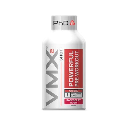 VMX2 Shot 60ml - PhD / Pre-workout - Raspberry 