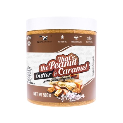 That's the Peanut and Caramel Butter 500γρ με Αλάτι Ιμαλαΐων- Sp