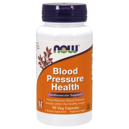 Blood Pressure Health 90 φυτοκάψουλες - Now / Καρδιαγγειακή Λειτ