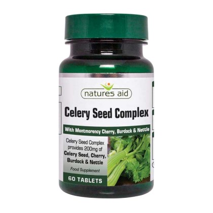 Celery Seed Complex 60 tabs - Natures Aid / Βοτανοθεραπεία - Αρθ