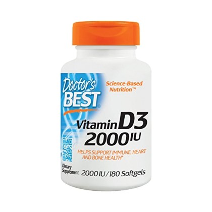 Vitamin D3 2000 180 μαλακές κάψουλες - Doctors Best / Βιταμίνες