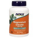 Magnesium Citrate 200 mg 100 Tablets - Now Foods / Κιτρικό Μαγνή