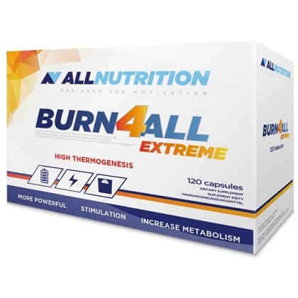 Burn4ALL Extreme 120 κάψουλες - Allnutrition / Λιποδιαλύτης