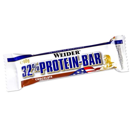 32% Protein Bar 60g - Weider / Μπάρα Πρωτεΐνης - Σοκολάτα