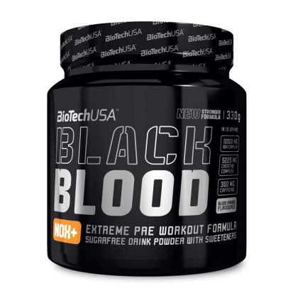 Black Blood CAF+ 300g - BioTech USA / Pre-workout - Blueberry