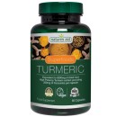 Turmeric 8200MG (Whole plant - High Potency) 60 caps - Natures A