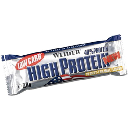 High Protein Bar 50gr - Weider / Μπάρα Πρωτεΐνης - Σοκολάτα