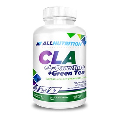 CLA L-Carnitine Green Tea 120 κάψουλες - AllNutrition / Λιποδιαλ