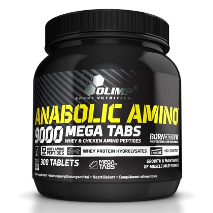Anabolic Amino 9000 Mega 300 ταμπλέτες - Olimp
