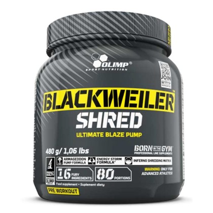 BlackWeiler Shred 480gr - Olimp - Πορτοκάλι