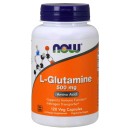 L-Glutamine 500mg 120  vcaps - Now Foods