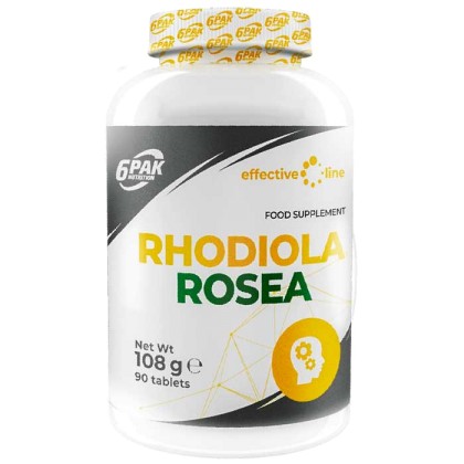Rhodiola Rosea 500mg 90 ταμπλέτες - 6PAK/  Άγχος Στρες 