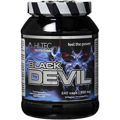 Black Devil 240 κάψουλες - Hi Tec / Ενίσχυση Φυσικής Τεστοστερόν